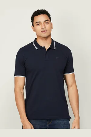 Lifestyle Men Polo Collar Cotton T-shirt