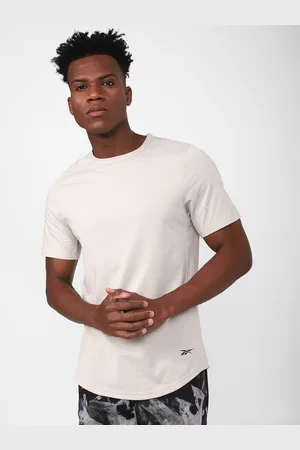 Reebok Men Solid T-shirt