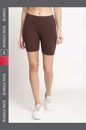 Jinfo Women Pack Of 2 Cycling Sports Shorts