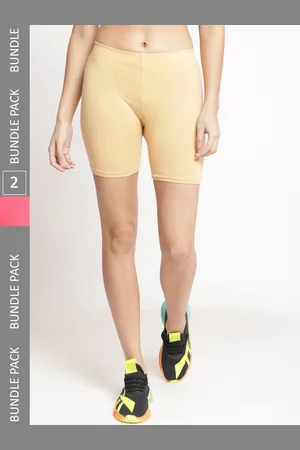 Jinfo Women Pack Of 2 Cycling Sports Shorts