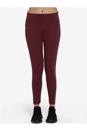 Amante Solid Ankle Length Thermal Leggings