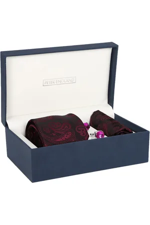 Buy Peter England Men Purple Printed Accessory Gift Set - Accessory Gift Set  for Men 9642937 | Myntra