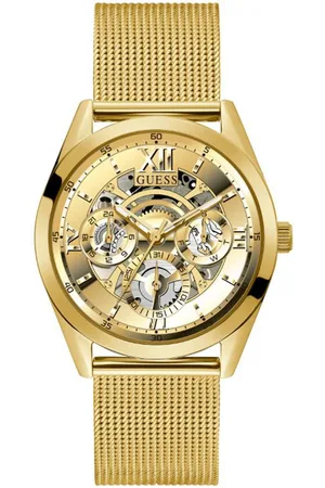Guess Men Dial & Stainless Steel Straps Analogue Watch GW0368G2