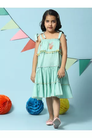 Biba Girls A-Line Cotton Dress