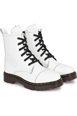 Delize Women Contrast Lace Mid-Top Regular Boots