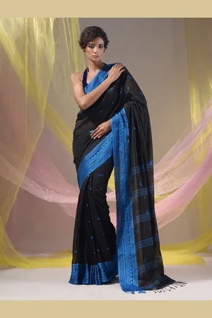 Charukriti Woven Design Pure Cotton Saree
