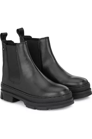 Delize Men Mid-Top Synthetic Leather Chelsea Boots