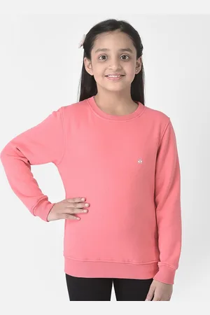 Crimsoune Club Girls Cotton Sweatshirt