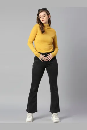 High Star Women Bootcut High-Rise Stretchable Jeans