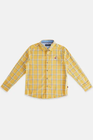 Pantaloons Boys Checked Cotton Casual Shirt