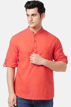 Pantaloons Men Cotton Kurta