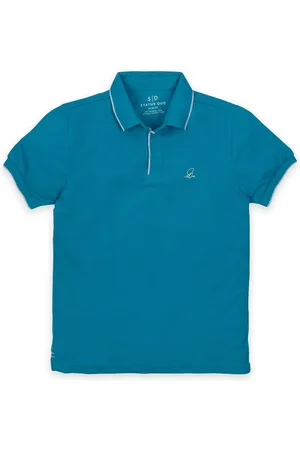Status Quo Boys Cotton Polo Collar T-shirt