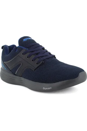 Sparx Men Navy Blue Mesh Running Non-Marking Shoes