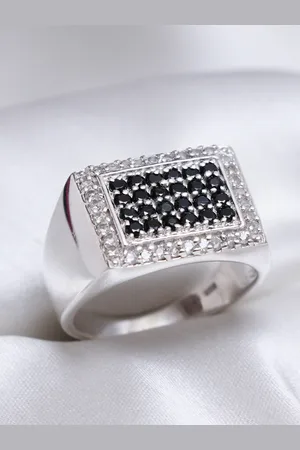 HIFLYER JEWELS 925 Sterling Silver Antique Finger Ring