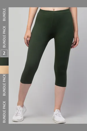 Apraa & Parma Clothing Women Pack Of 2 Cotton Skinny Fit Capris