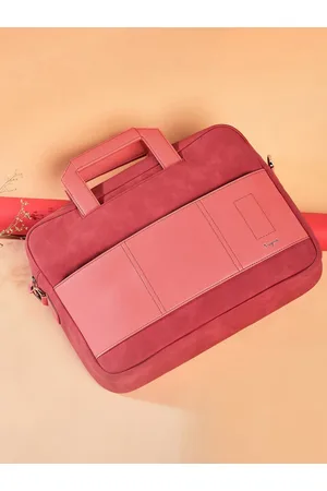 Women Solid Pink Quilted Regular Tote Bag - Berrylush
