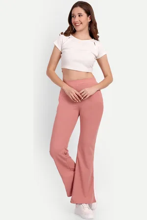 Broadstar Women Relaxed Flared High-Rise Non Iron Trousers