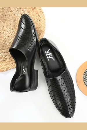 Viv Men Printed Woven Design Oxfords