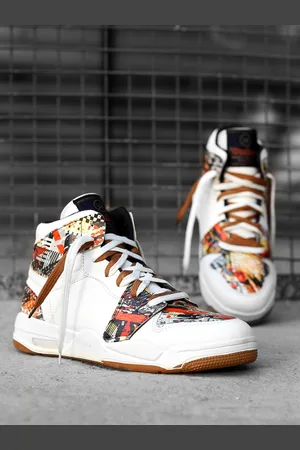 WOAKERS Men Printed Waterproof Lining Sneakers