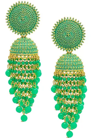 Shivansh Women Traditonal Dome Shaped Jhumkas Earrings