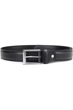 ROSSO BRUNELLO Men Leather Belt