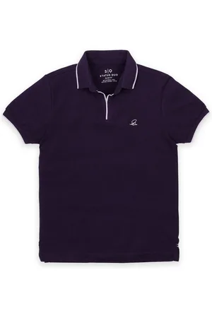 Status Quo Boys Polo Collar Cotton T-shirt