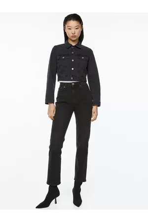 H&M Women Mom Ultra High Ankle Jeans