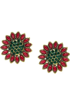 Shivansh Women Floral Studs Earrings