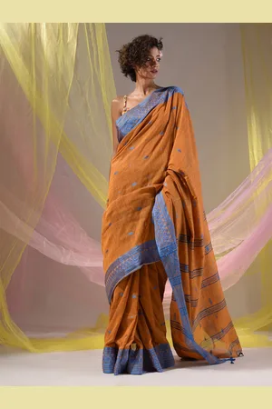 Charukriti Woven Design Pure Cotton Saree