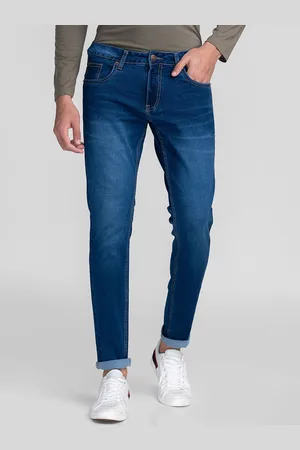 Giordano Men Mid-Rise Classic Slim Fit Light Fade Jeans