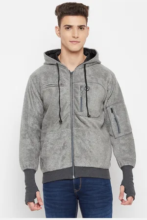 Duke Men Grey Sweatshirt