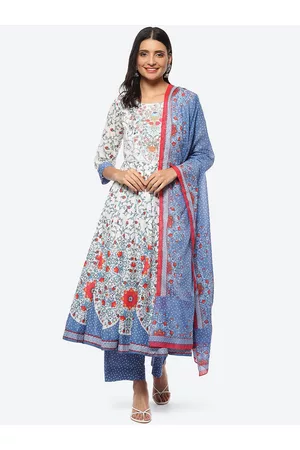 Biba Women Kurta & Palazzos With Dupatta