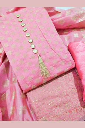 Kalini Unstitched Banarasi Dress Material