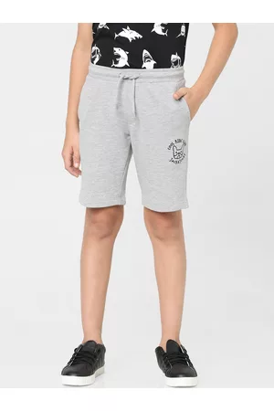 JACK & JONES Boys Cotton Regular Fit Sports Shorts