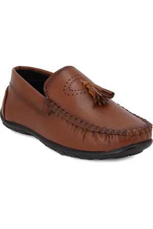 STYLE SHOES Boys Leather Formal Loafers