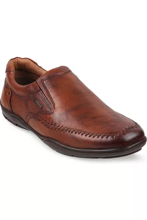Metro Men Leather Formal Slip-On Shoes