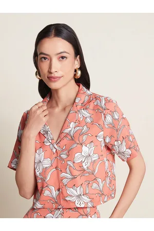 20Dresses Women Comfort Floral Printed Casual Shirt