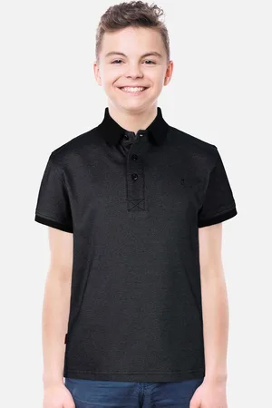 Gini and Jony Boys Cotton Polo Collar T-Shirt