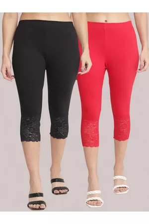 GRACIT Women Pack of 2 Skinny Fit Capris