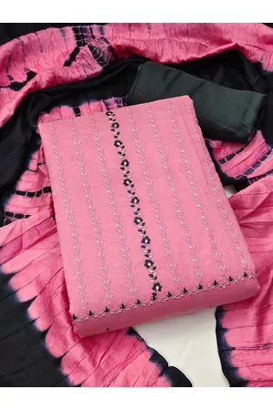 Kalini Embroidered Unstitched Dress Material With Dupatta With Dupatta