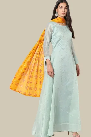 Chhabra 555 Woven Design Anarkali Kurta With Dupatta