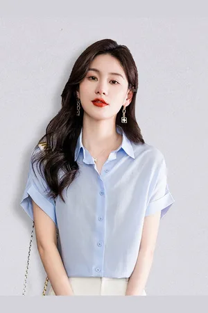 JC Collection Women Blue Solid Casual Shirt