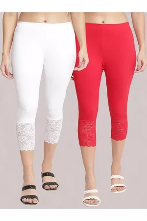 GRACIT Women Pack of 2 Skinny Fit Capris