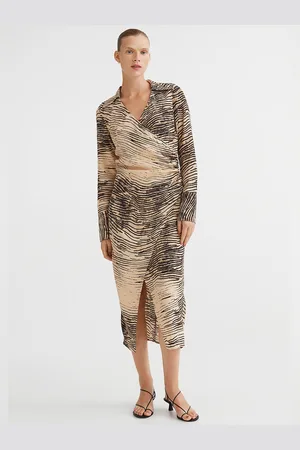 H&M Women Long Wrapover Dress