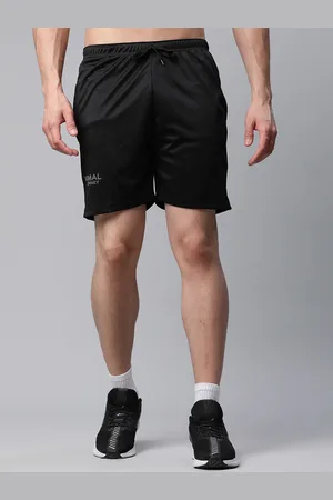 VIMAL JONNEY Men Black Training or Gym Sports Shorts