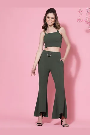 KASSUALLY Women Top With Trouser Co-Ords