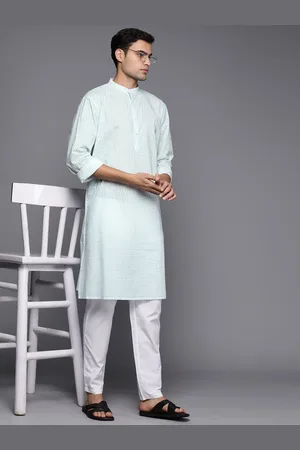 Fabindia Cotton Handblock Print Kurta