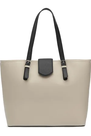 Buy Brown & White Handbags for Women by Miraggio Online