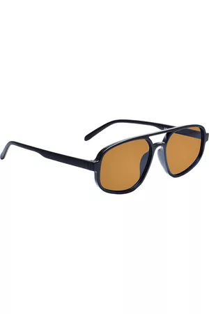 Peter Jones Eyewear Unisex Aviator Sunglasses with UV Protected Lens13050TB