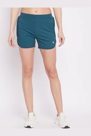 ATHLISIS Women Mid-Rise e-Dry Technology Training or Gym Sports Shorts